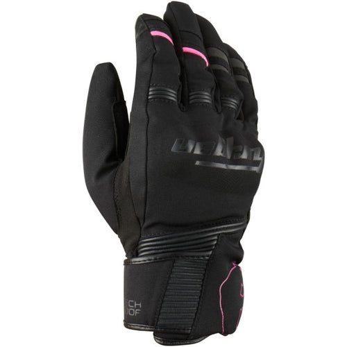 Gants de Moto Ares Evo Femme Noir de l'extérieur