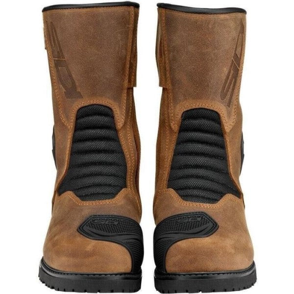 Bottes de Moto Gavia Adventure Gore-Tex, sidi, brun, de face
