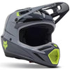 Casque de Motocross V3 Divider Fox gris