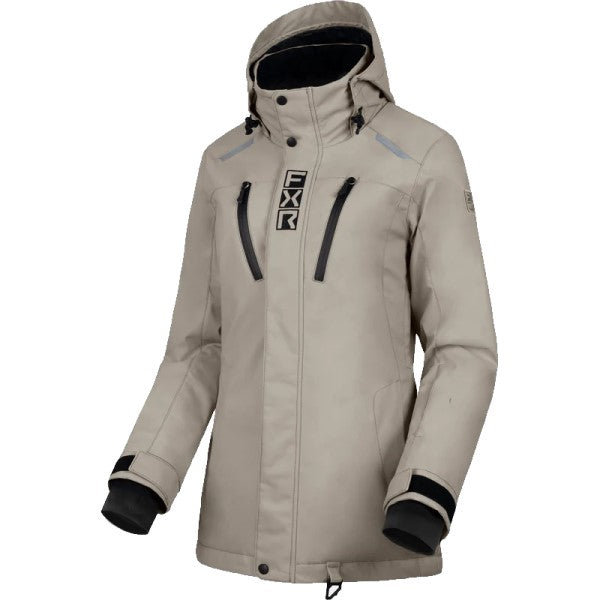 Manteau de Motoneige Aerial Femme FXR gris