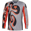 Chandail de Motocross 180 Emotion Fox gris, de face