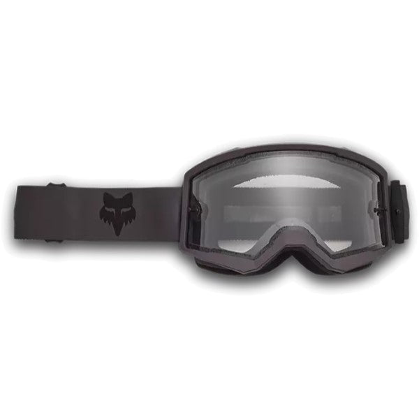 Lunette de Motocross Main Enduro Fox gris, de face