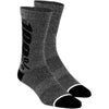 Bas de Motocross Rythym Laine de Merino Performance 100% gris