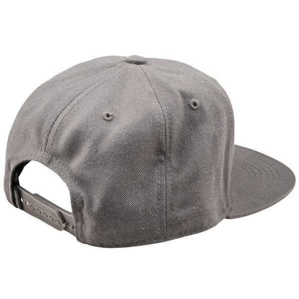 Casquette à Visière Plate Factory Troy Lee Designs gris, arrière