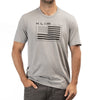T-Shirt Patriot Klim Flag Tri-blend Klim gris clair