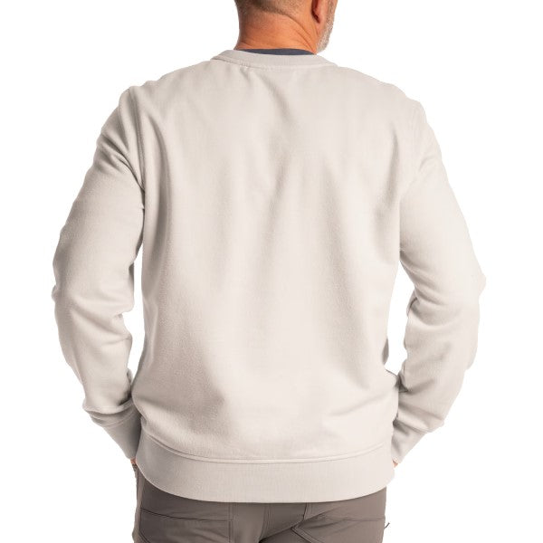 Coton Ouaté Range Klim gris clair, de dos