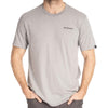 T-Shirt Hawley Tri-blend Klim gris clair, de face