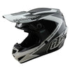 Casque de Motocross GP Shutter Troy Lee Designs gris, de 3/4