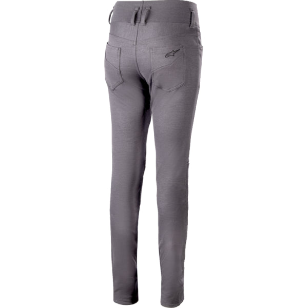 Legging de Moto Banshee Femme Alpinestars gris, de dos