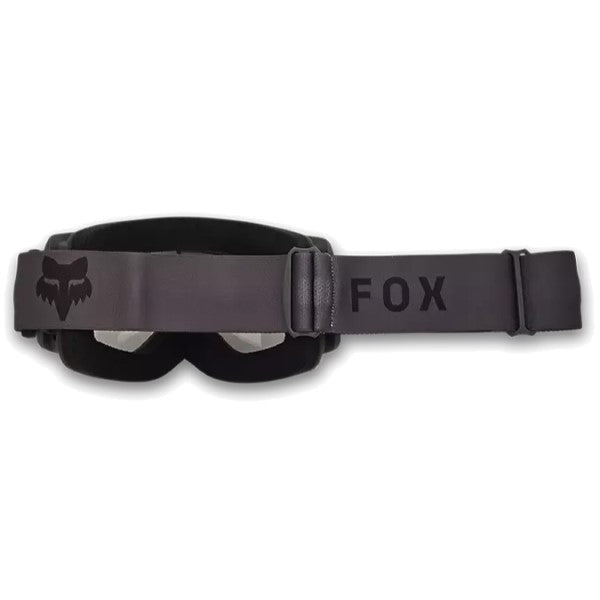 Lunette de Motocross Main Enduro Fox gris, de dos