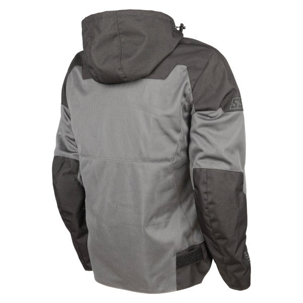 Manteau de Moto Trial By Fire Mesh Speed and Strength gris, de dos