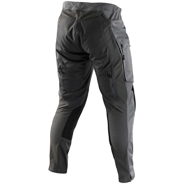 Pantalon de Motocross Scout SE Troy Lee Designs gris, de face