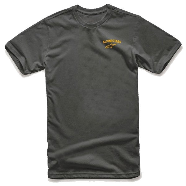 T-Shirt Speedway Alpinestars gris, de face