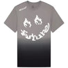 T-Shirt Hello Fox Premium Fox gris, de face