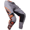 Pantalon de Motocross 180 Emotion Fox gris, de face