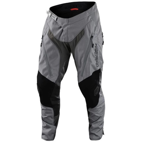 Pantalon de Motocross Scout SE Troy Lee Designs gris, de face