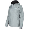 Manteau Eclipse Femme Klim gris et bleu