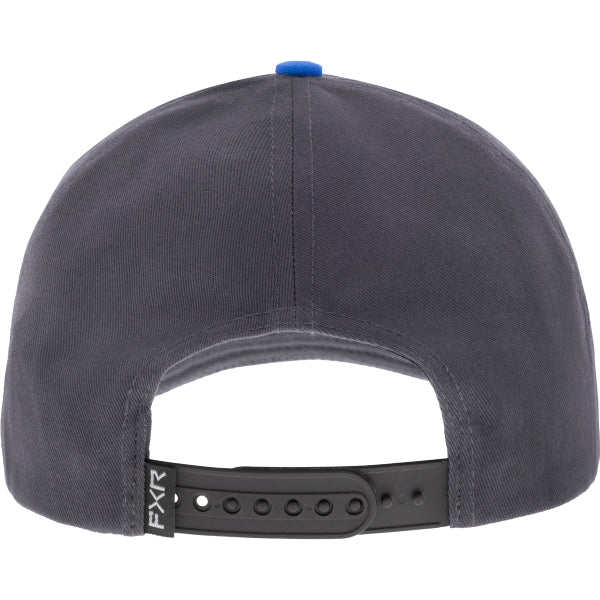 Casquette Vapor Gris/Bleu de dos