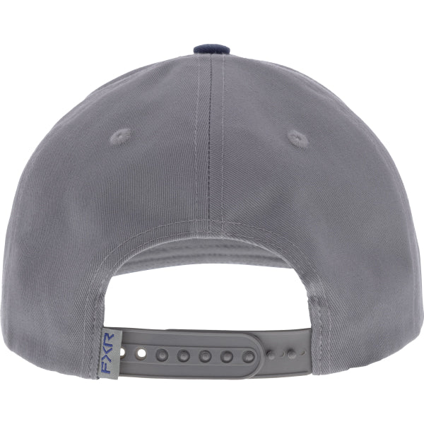 Casquette Podium Pro Gris/Bleu de dos