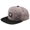 Casquette Souple Smiley Troy Lee Designs gris et noir, avant