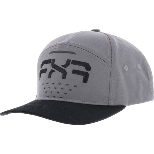 Casquette Vapor Gris/Noir incliné de face