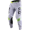 Pantalon de Motocross GP Pro Partical Troy Lee Designs gris et noir, de face