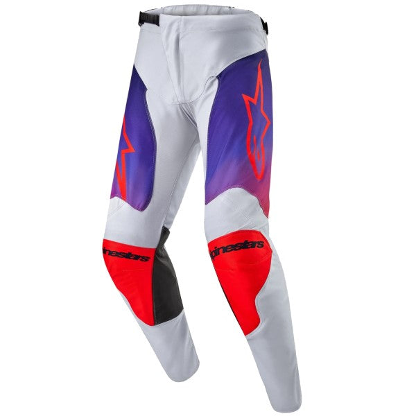 Pantalon de Motocross Racer Hoen Alpinestars gris et orange