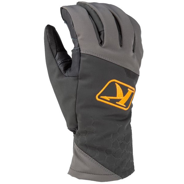 Gants de Motoneige Powerxross Klim gris et orange