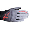 Gants de Moto Reef V2 Femme Alpinestars gris et rose, dessus