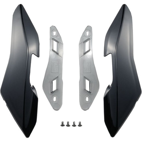 Ensemble d'Évents Supérieurs GT-Air II Noir de face