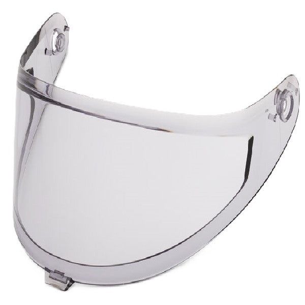 Visière de Moto ClickRelease V2 Pinlock Lithium Fumée Claire incliné de face