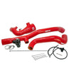 Charge Tubes en Silicone Renforcé avec Blow Off Valve Rouge