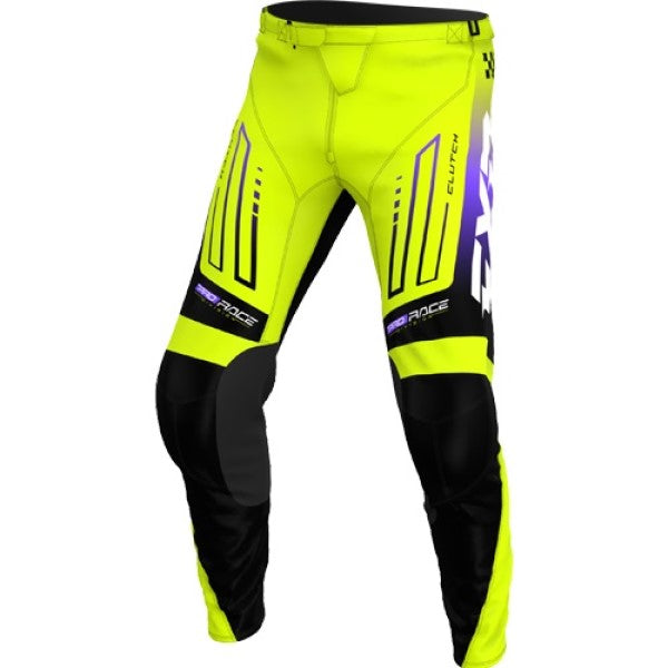 Pantalon de Motocross Clutch Enfant  Haute visibilité