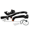 Charge Tubes en Silicone Renforcé avec Blow Off Valve Noir