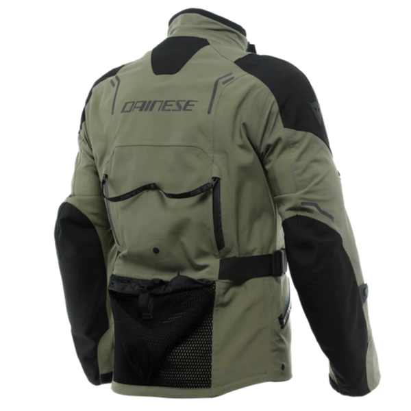 Manteau de Moto Dainese Hekla Pro Vert Dos