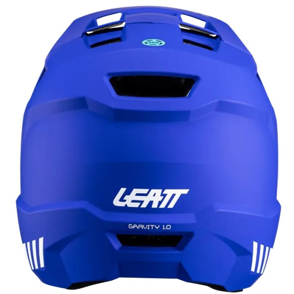 Casque de Vélo Intégral Gravity 1.0 Junior Leatt Bleu Derrière