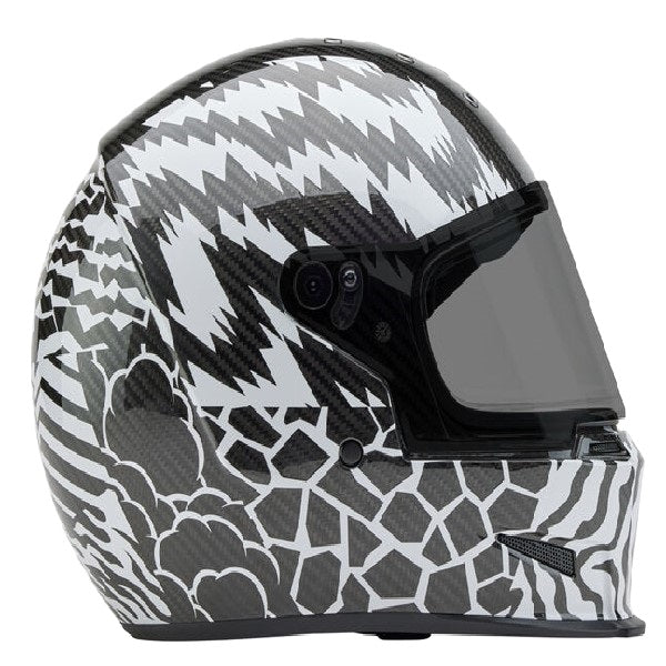 Full Face Motorcycle Helmet Eliminator Carbon