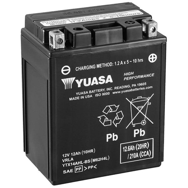 Batterie AGM Haute Performance Yuasa YTX14AHL-BS