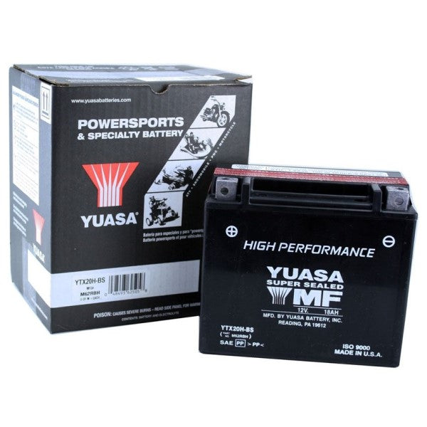 Batterie AGM Haute Performance Yuasa YTX20H-BS