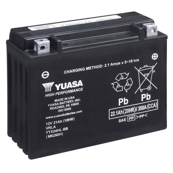 Batterie AGM Haute Performance Yuasa YTX24HL-BS