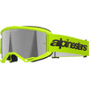 Lunette de Motocross Vision 3 Wordmark Lentille Miroir Alpinestars haute visibilité