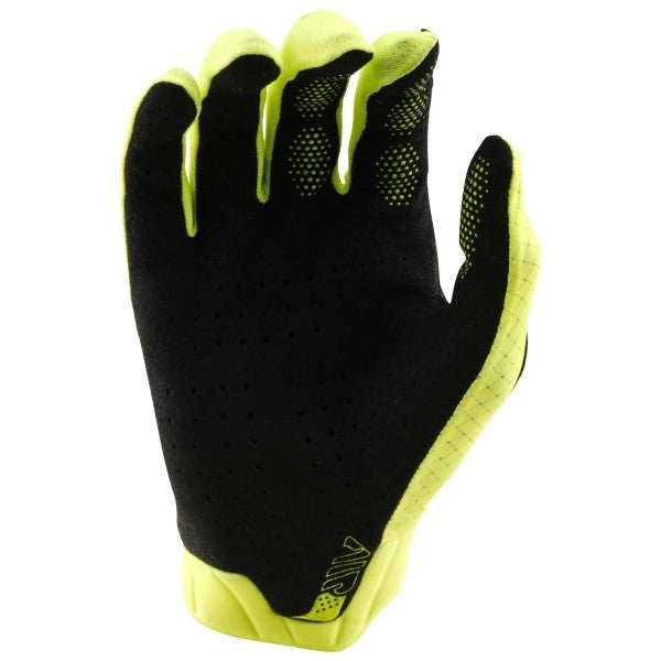 Gants de Motocross Air Mono Troy Lee Designs haute visibilité, paume