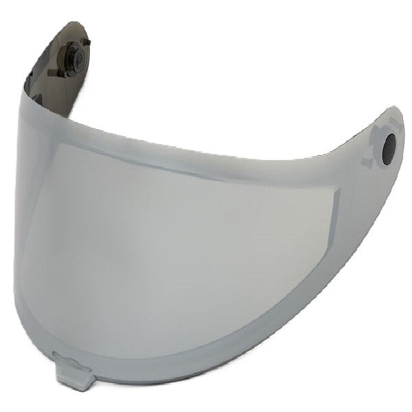 Visière de Moto ClickRelease V2 Pinlock Lithium Argent incliné de face