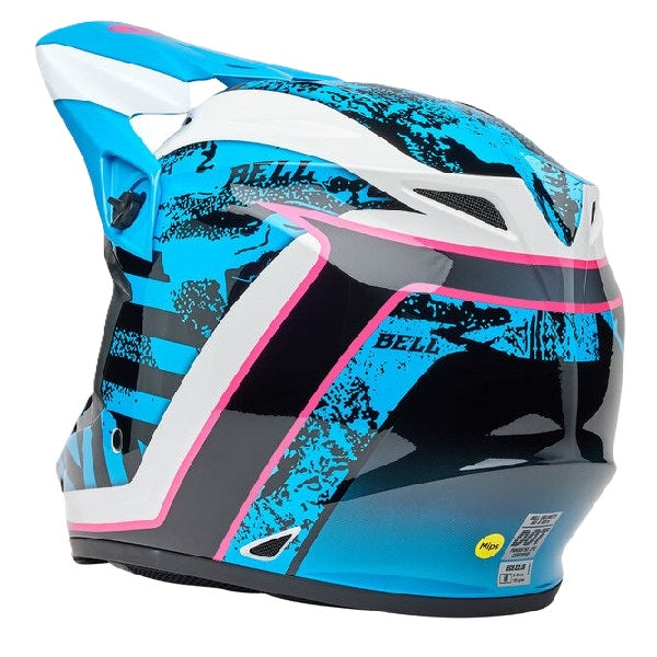 Casque de Motocross MX-9 Mips Breakdance Bell