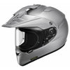 Casque Aventure Hornet X2 Solid Argent incliné de droite