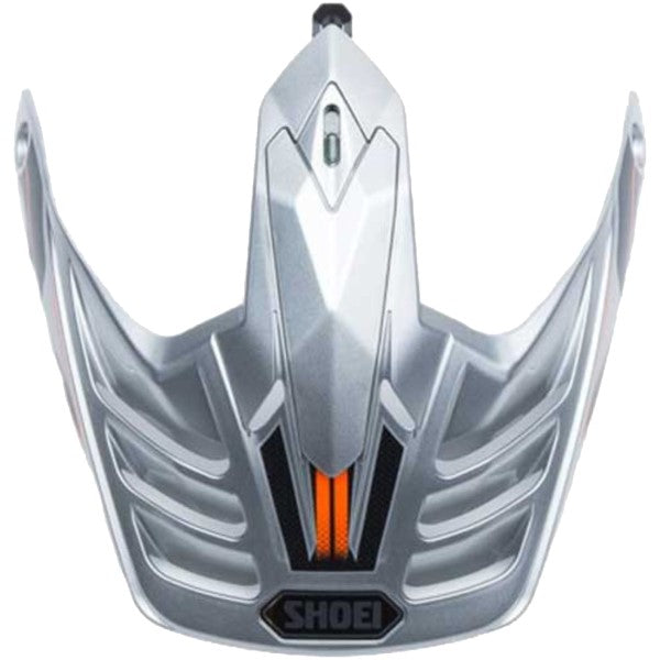 Palette de Casque Aventure Hornet X2 Navigate Gris/Orange incliné de droite