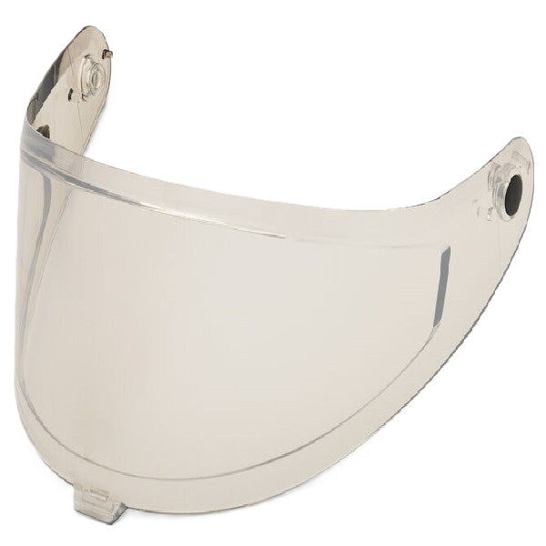 Visière de Moto ClickRelease V2 Pinlock Lithium Gris Clair incliné de face