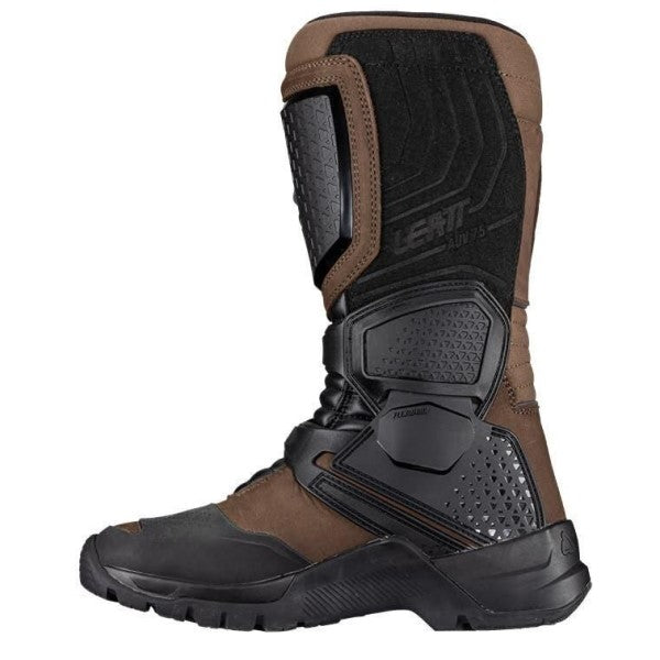 Bottes de Moto Adv Hydradri 7.5 Leatt Brun Gauche