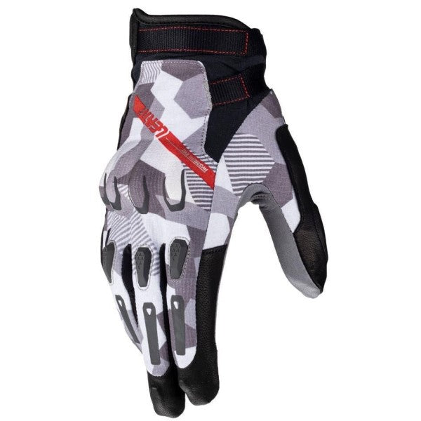 Gants de Moto Adv Hydradri 7.5 Courts Leatt Gris Dos