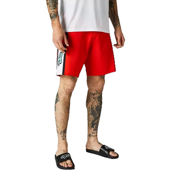 Maillot de Bain Dvide Rouge incliné de face